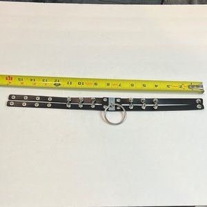 Black spike choker. 2009